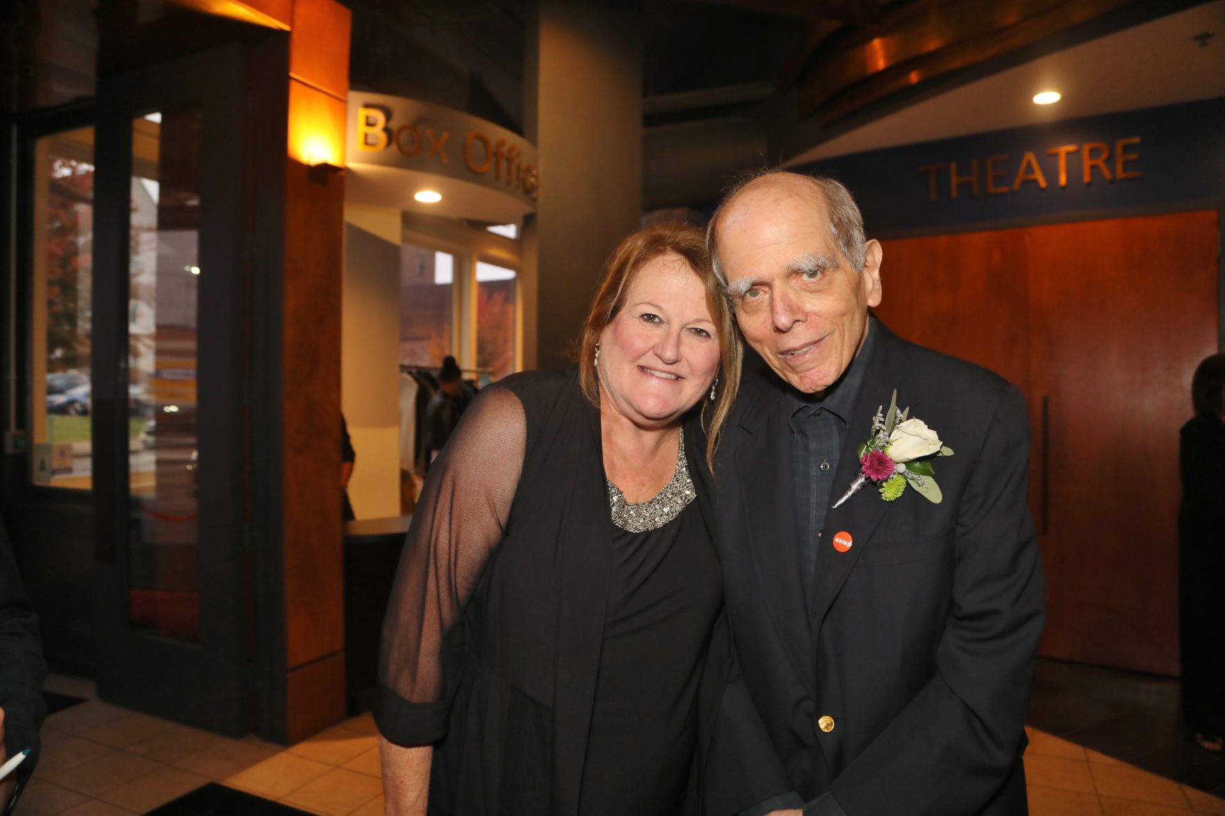 Patty Wente, President and CEO, John Loengard, honoree